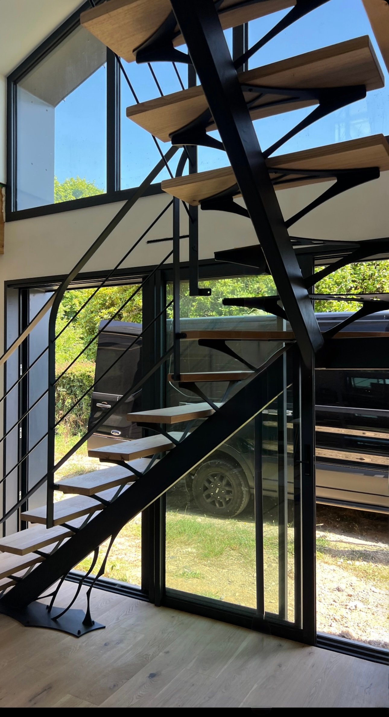 Escalera metálica – vista 07